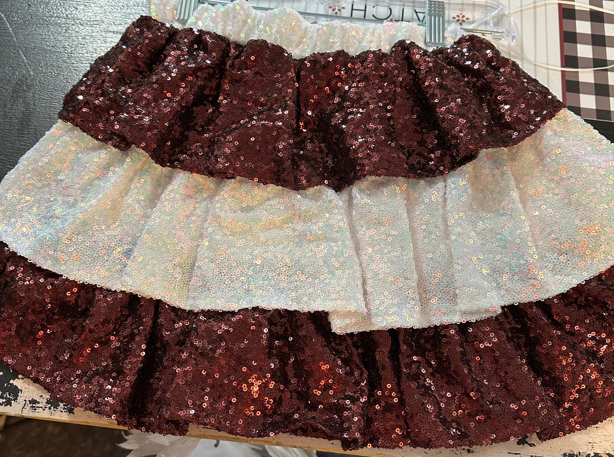 Sequin Game Day Skirt - Debs on 5th