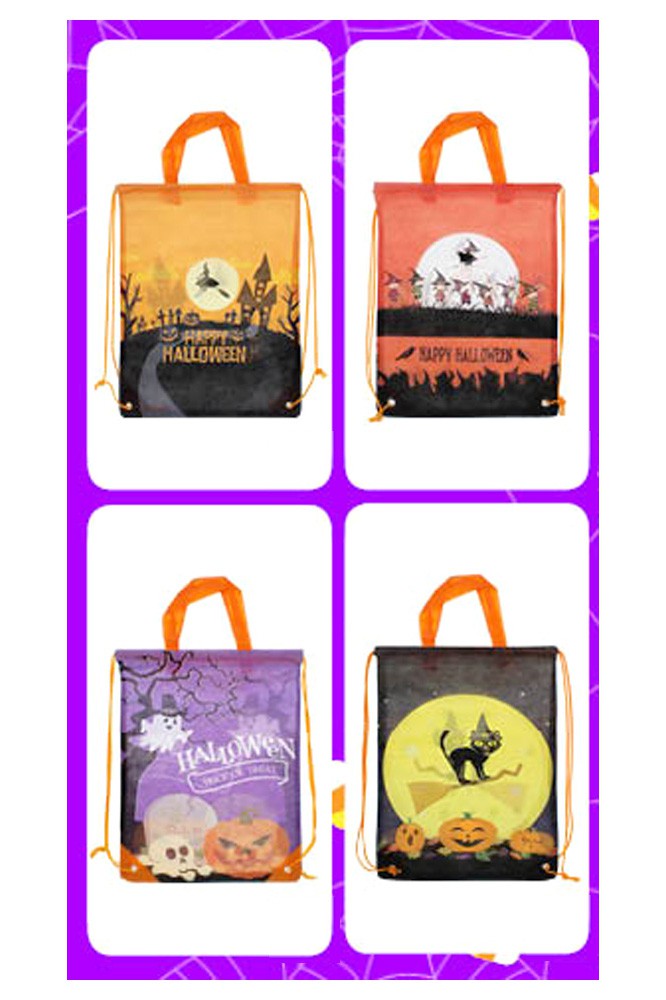 Happy Halloween Pumpkin Skull Backpack Bag - Debs on 5th