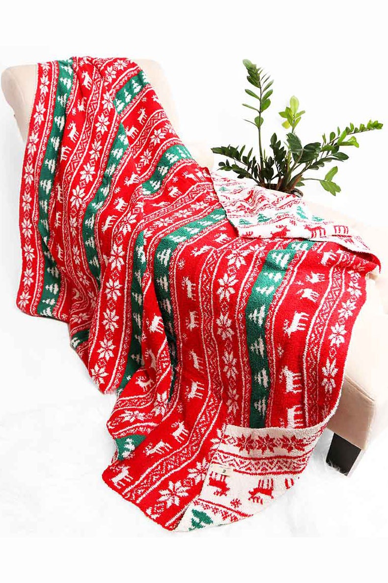Christmas Patterned Blankets - Debs on 5th