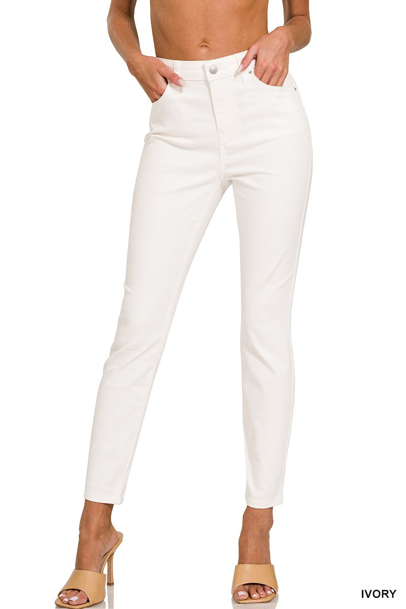 High Rise Skinny Denim Pants