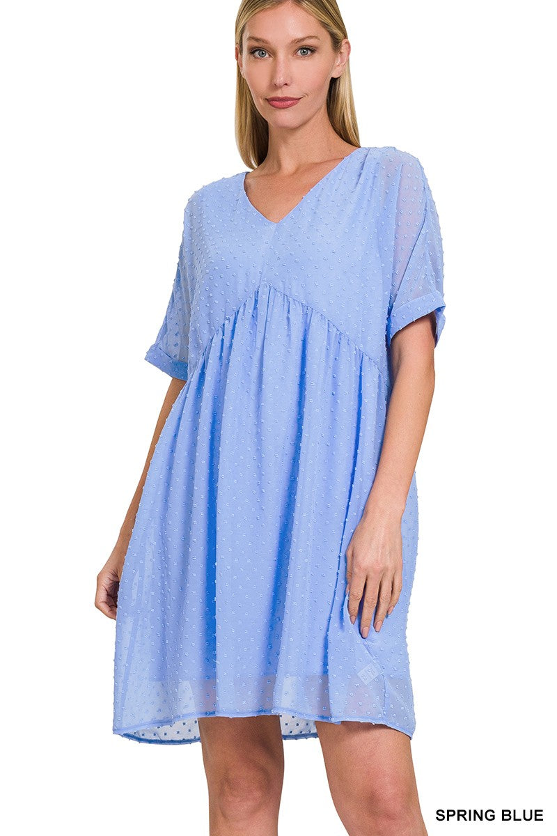 Swiss Dot Babydoll Dress Debs on 5th Swiss Dot Babydoll Dress Debs on 5th