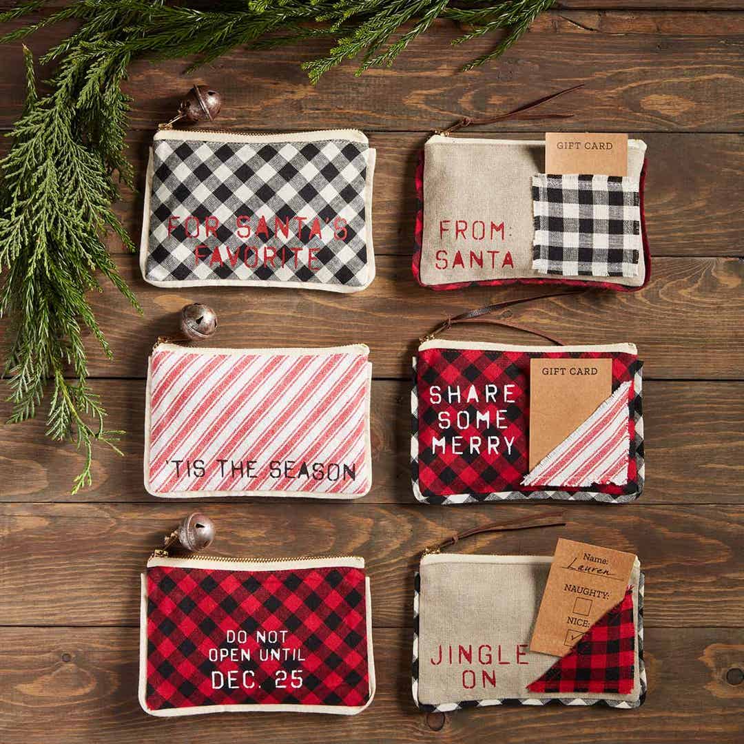 Gift Card/Check Cotton Pouch - Debs on 5th