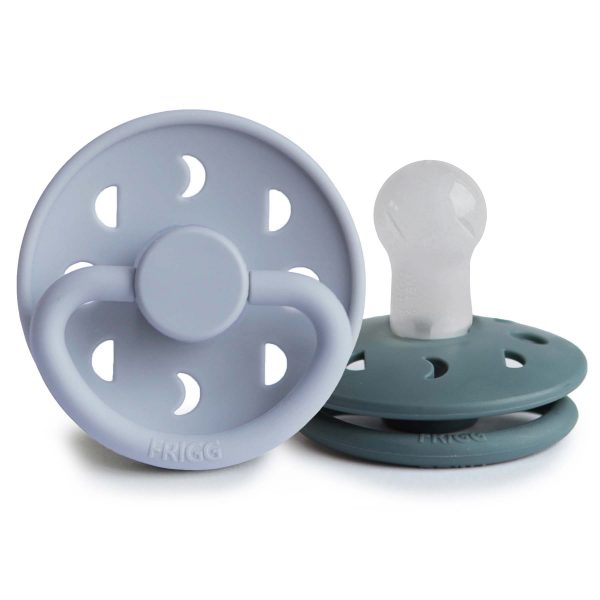 Frigg Moon Natural Rubber Pacifier 2 pk - Debs on 5th