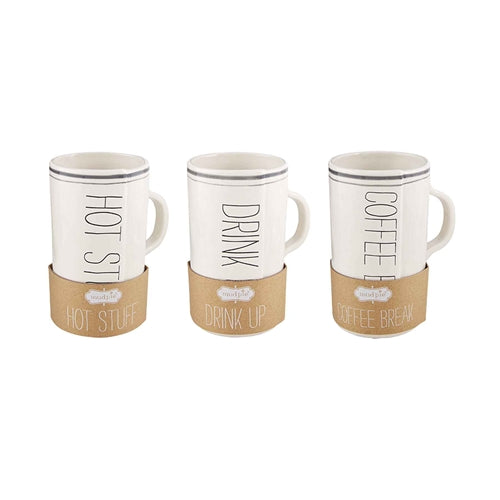 Tall Bistro Mugs - Debs on 5th