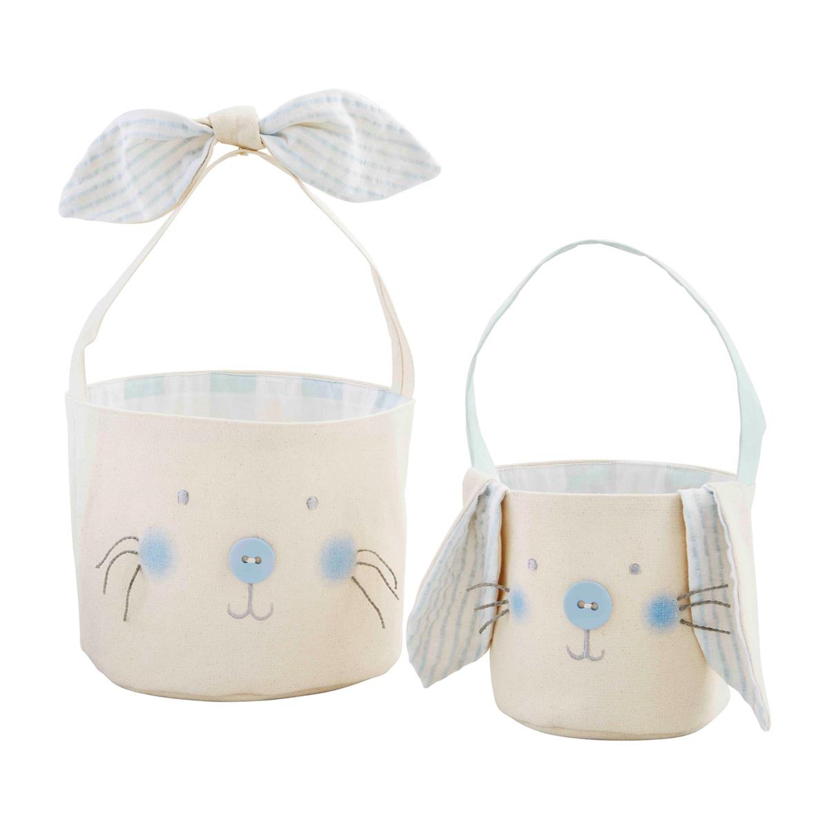 Canvas Bunny Basket Set - Debs on 5th