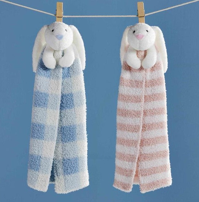 Bunny Lovey Blanket - Debs on 5th