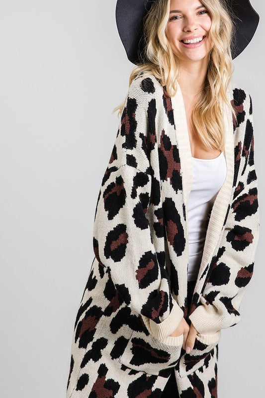 Animal print clearance cardigan australia