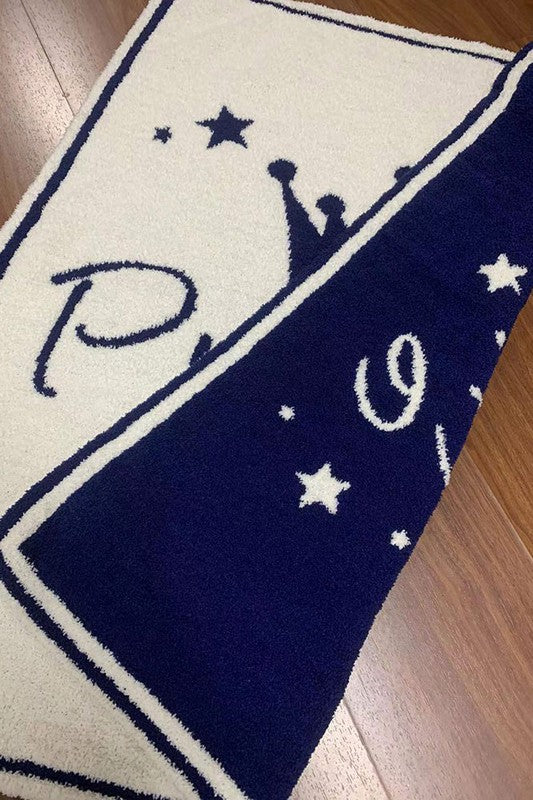 Crown Printed Kids Blanket - Debs on 5th