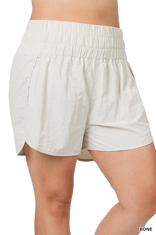 Gotta Run Shorts Plus Size - Debs on 5th
