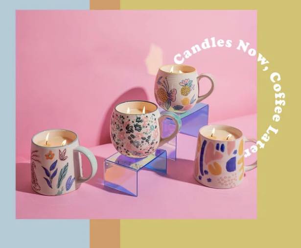 Sweet Grace Candle/Mug Collection - Debs on 5th