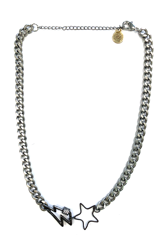Ryland Star/Bolt Necklace - Debs on 5th