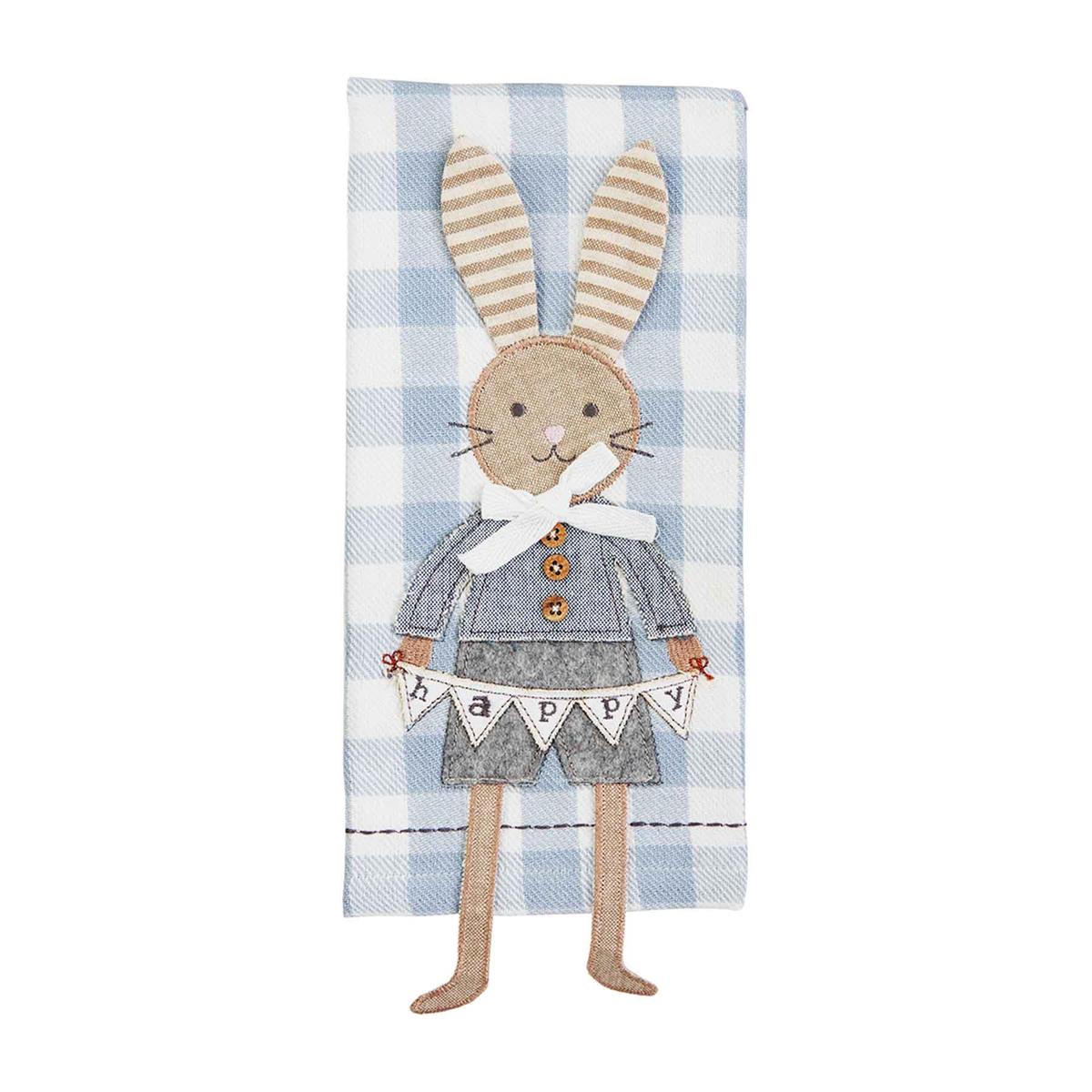 Bunny Dangle Leg Towels - Debs on 5th