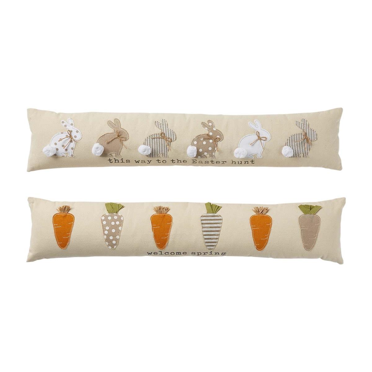 Easter Applique Skinny Pillow - Debs on 5th
