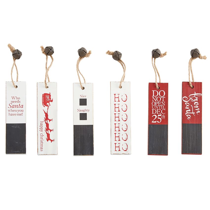 Christmas Chalkboard Tags - Debs on 5th