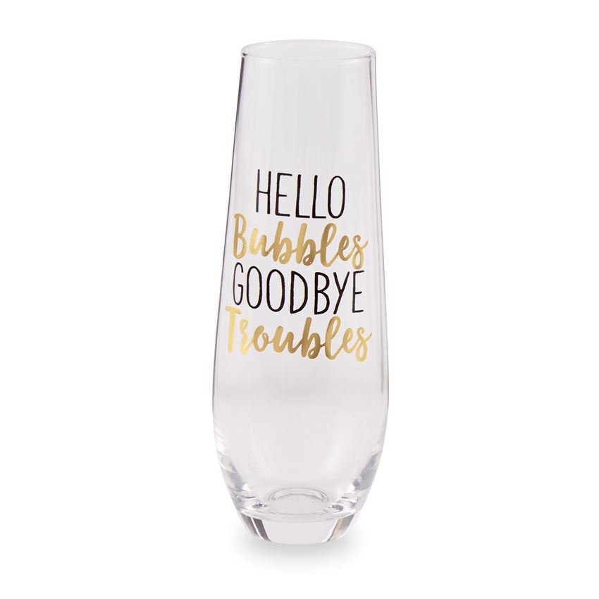 Stemless Glass with Sentiments - Debs on 5th