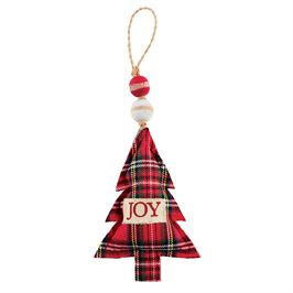 Tartan Stuffed Cotton Ornaments - Debs on 5th