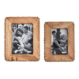 Mango Wood Frame with Beaded Edge - Debs on 5th