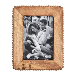 Mango Wood Frame with Beaded Edge - Debs on 5th