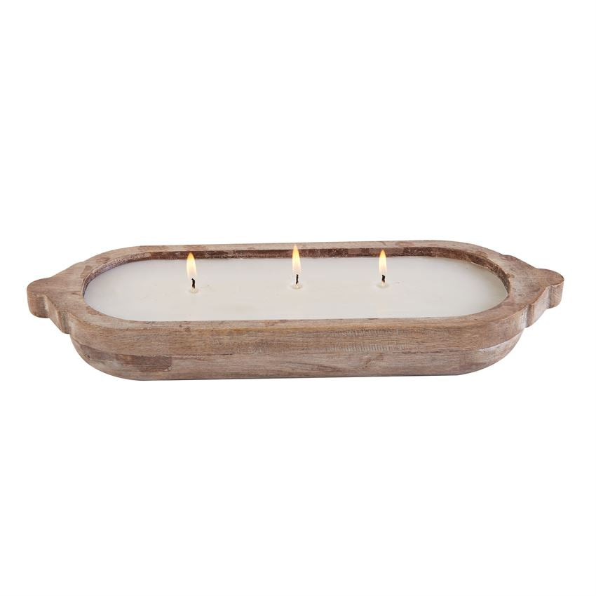 Mango Wood Vanilla Candles - Debs on 5th