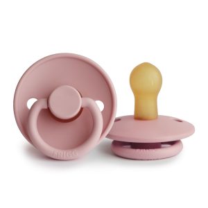FRIGG Classic Natural Rubber Pacifier Size 0/6 Months - Debs on 5th