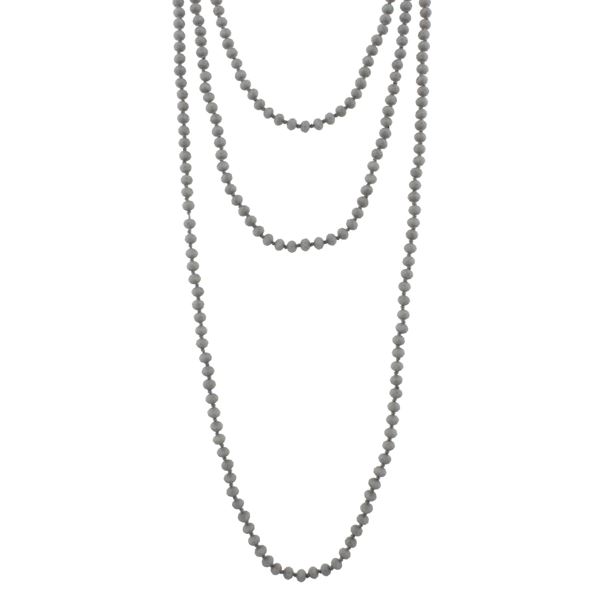 80" Hand Knotted Necklace - Debs Boutique  LLC