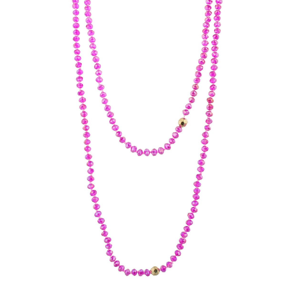 80" Hand Knotted Wrap Necklace - Debs on 5th