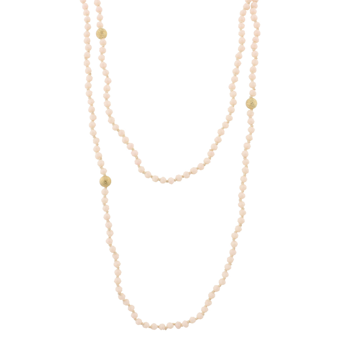 80" Hand Knotted Wrap Necklace - Debs on 5th