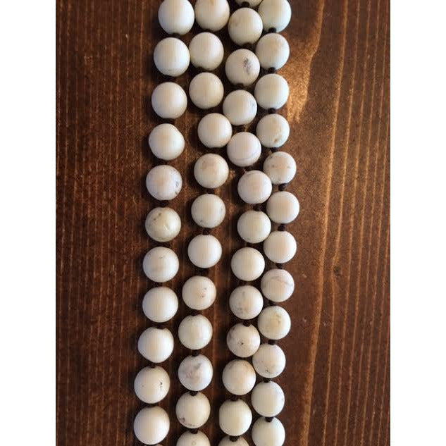 Faith, Hope, Love 8mm 60" Beaded Necklace - Debs Boutique  LLC