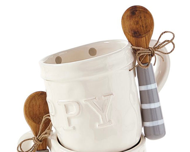 Happy Mug 2 pc Set - Debs on 5th