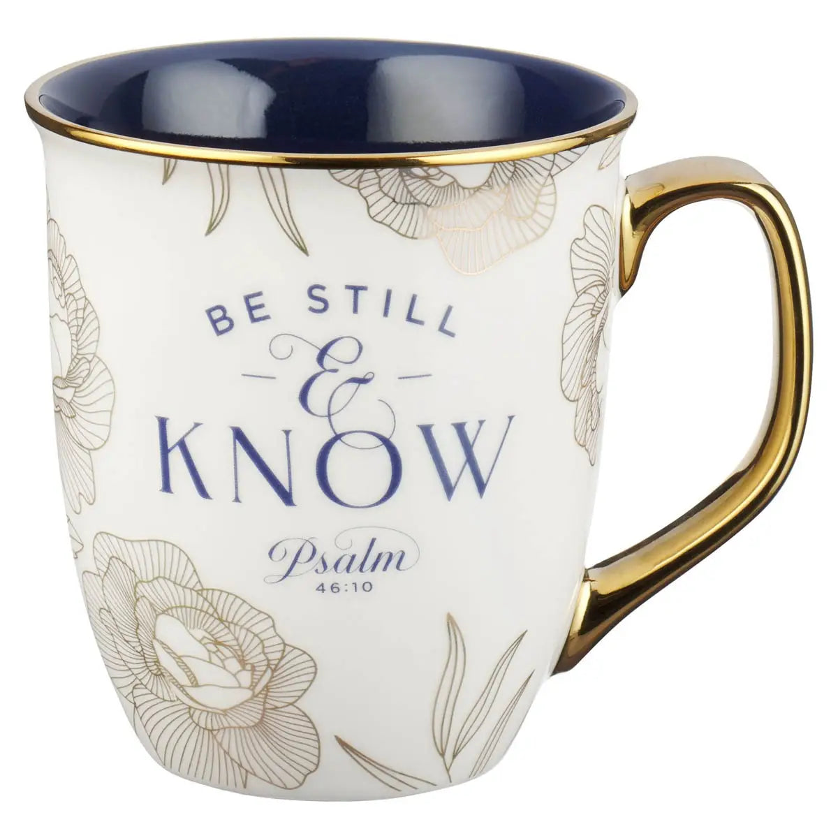 Be Still Floral Ceramic Mug