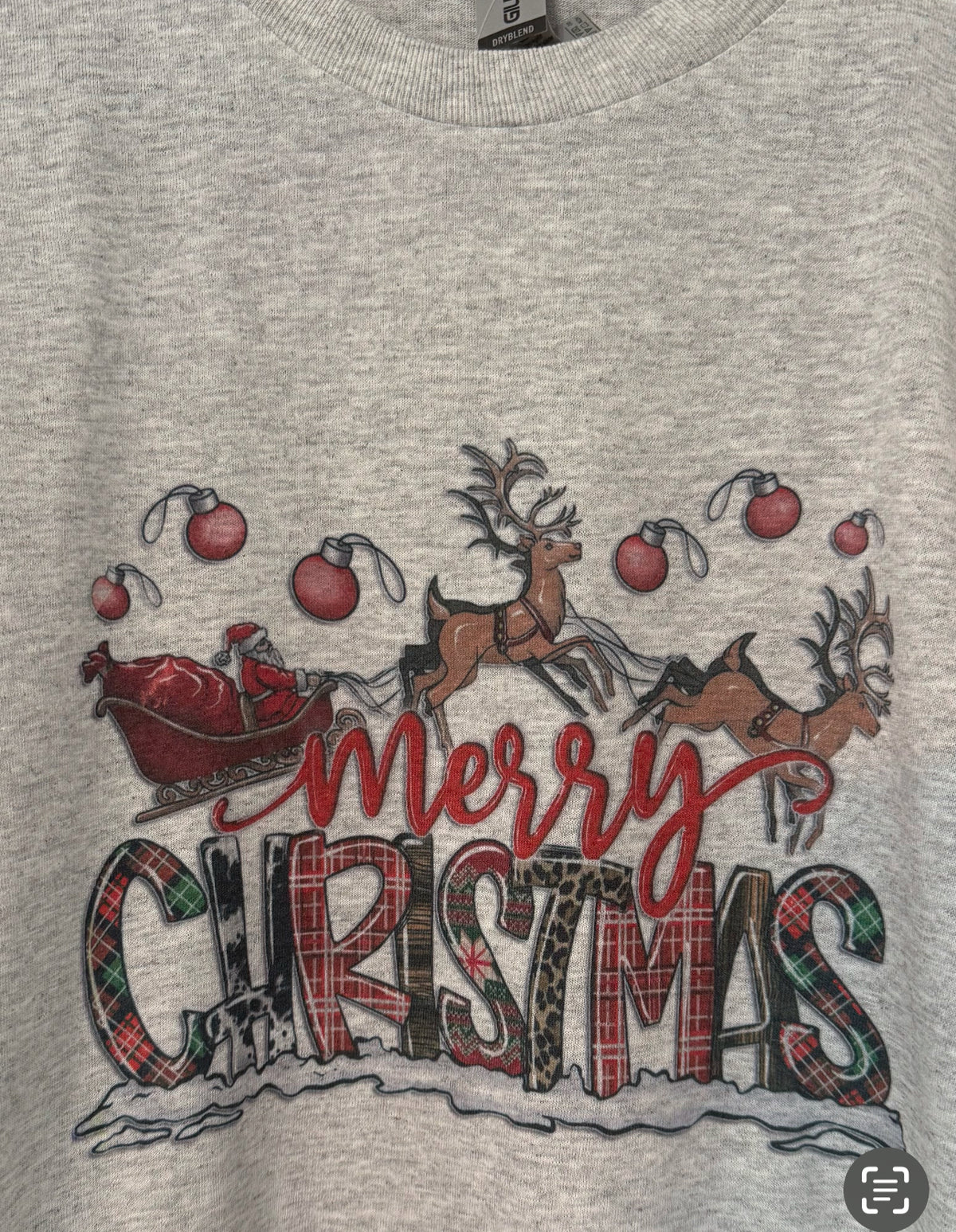 Merry Christmas Crewneck Sweatshirt