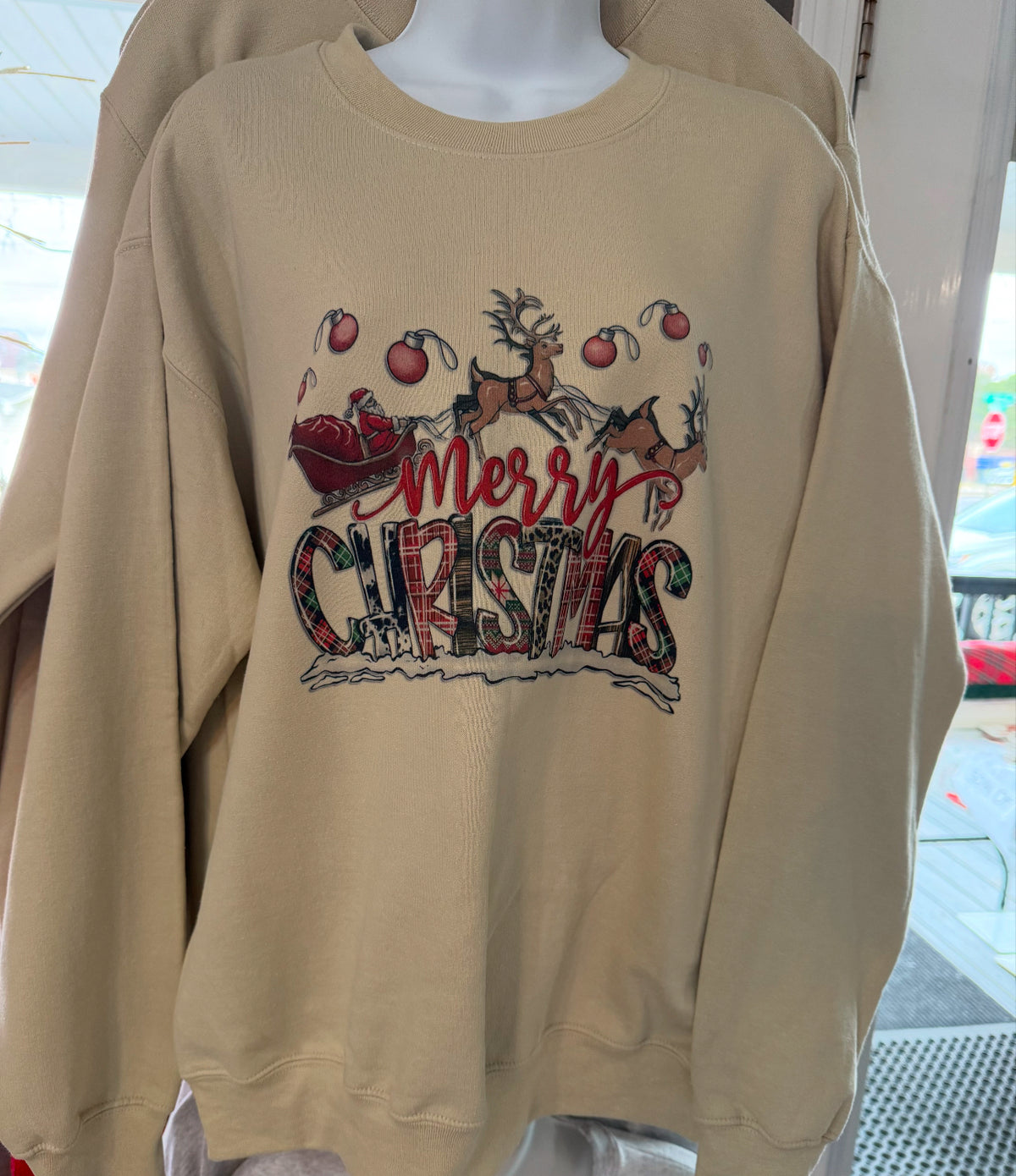 Merry Christmas Crewneck Sweatshirt