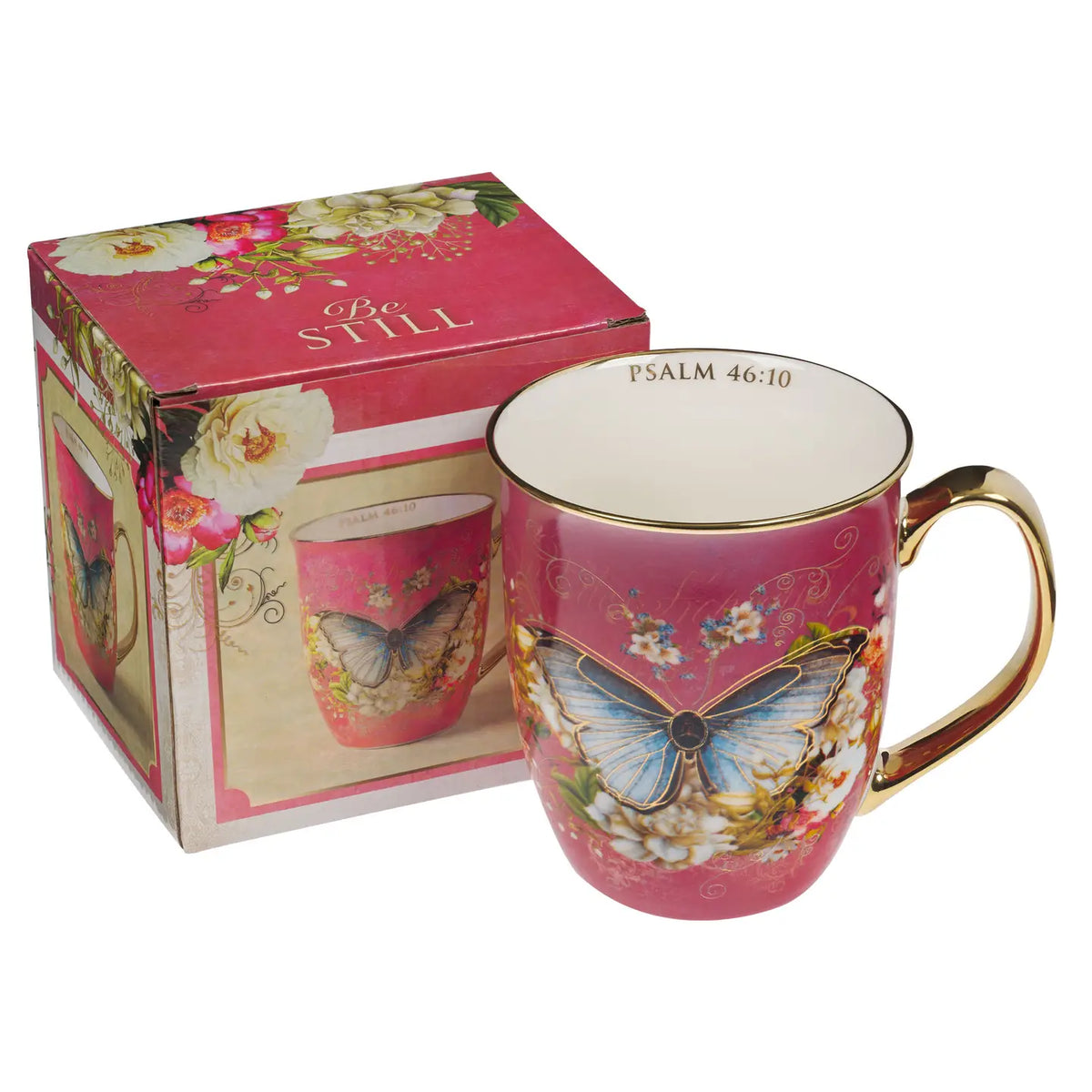 Pink Secret Garden Ceramic Mug