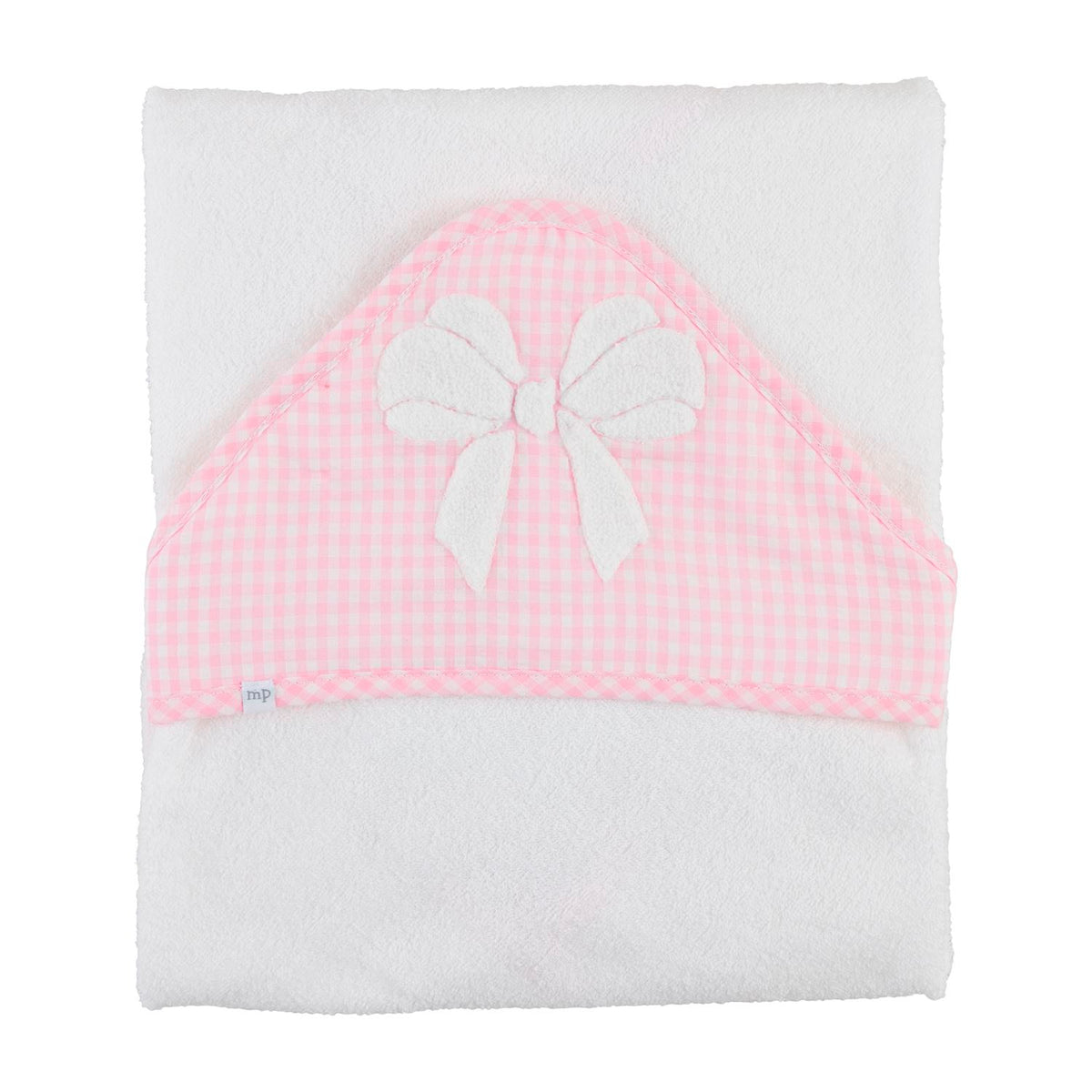 Pink Bow Hooded Towel