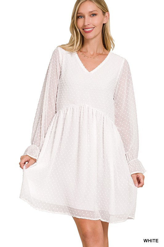 Hello Dolly Swiss Dot Dress