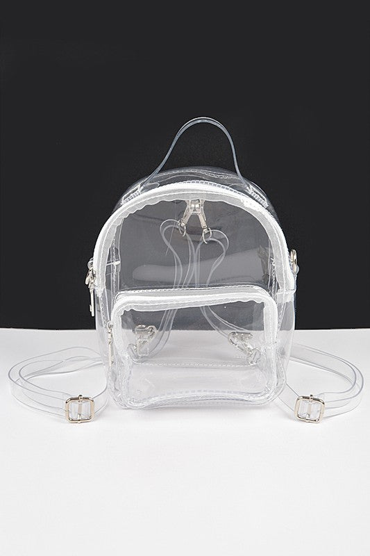 Transparent Clear Stadium Small Backpack