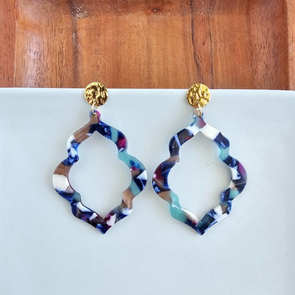 Talia Earrings - Twilight