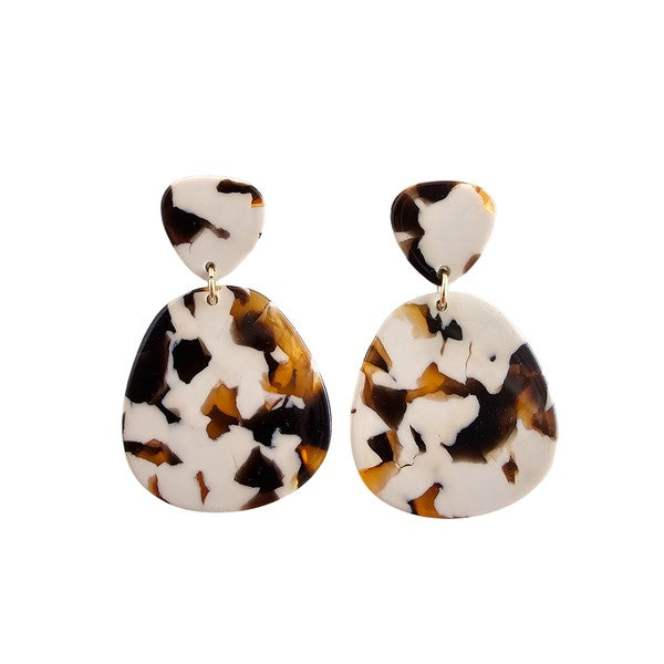 Penelope Earrings - Caramel Latte