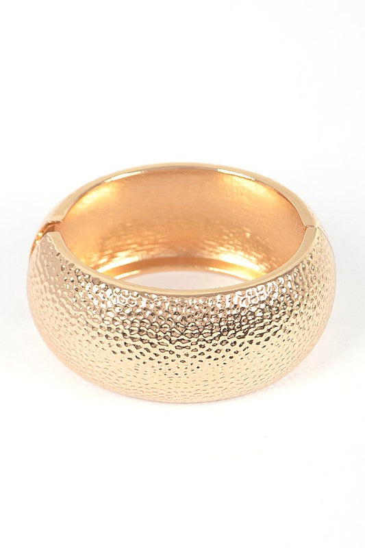 2 In 1 Mix Textured Bangle Set