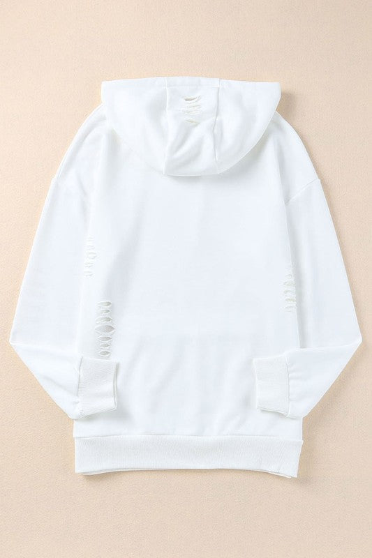 Women Hooded Sweatshirt with Kangaroo Pocket