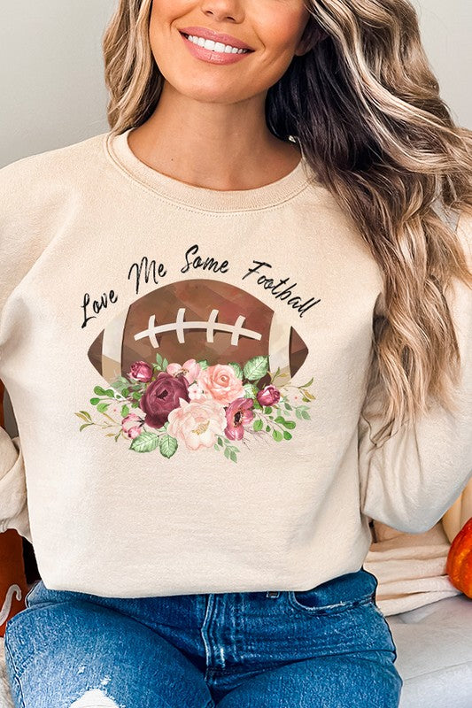 Fall Gameday Love Me Some Football Sweatshirt