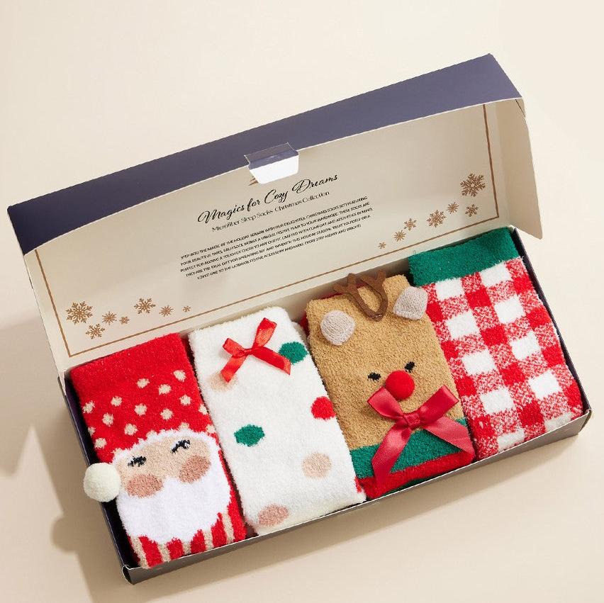 4Pairs - Christmas Bundle Gift Socks Set