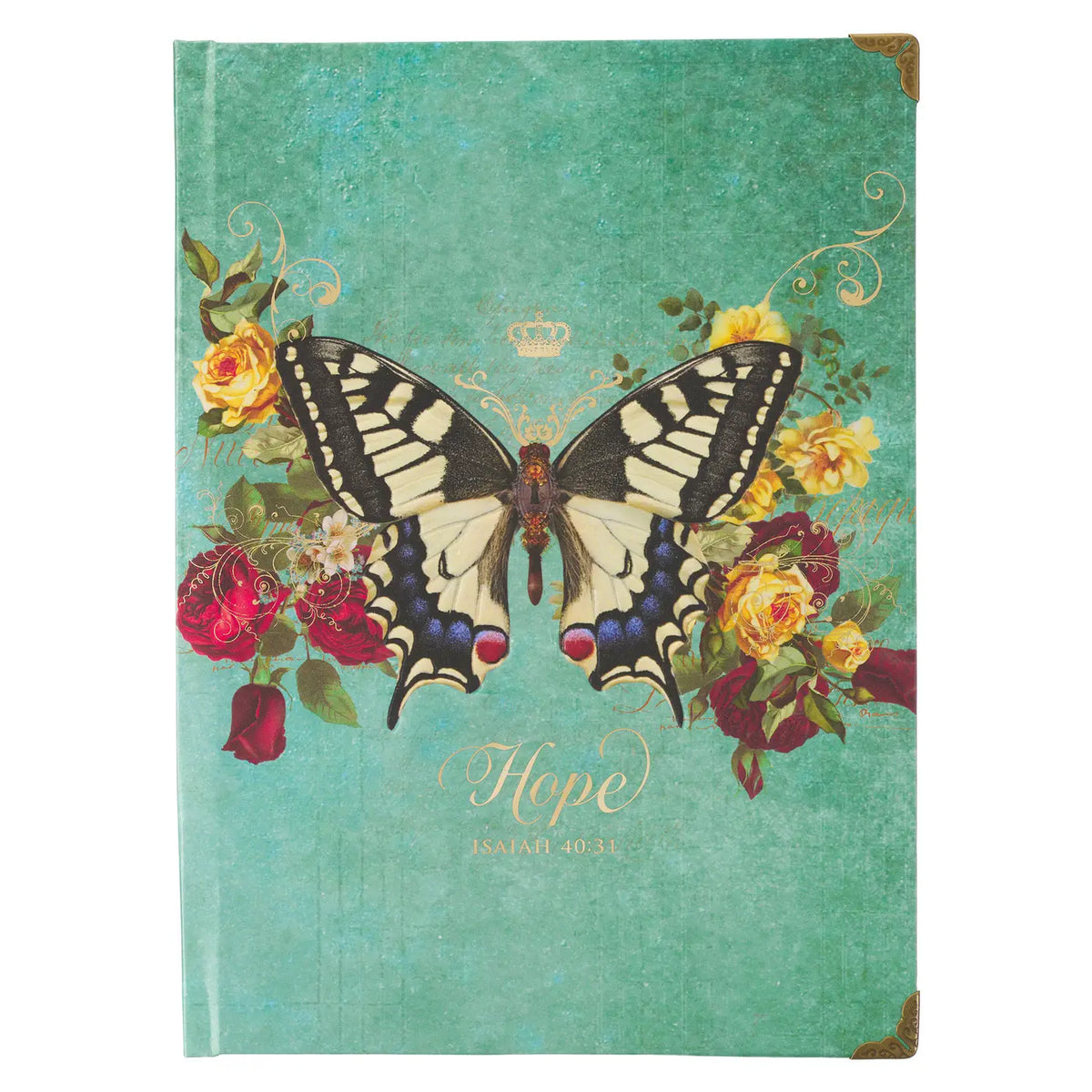 Teal Secret Garden Journal