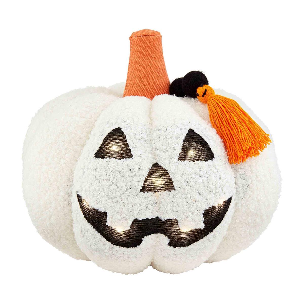 Shearling Light Up Pumpkin