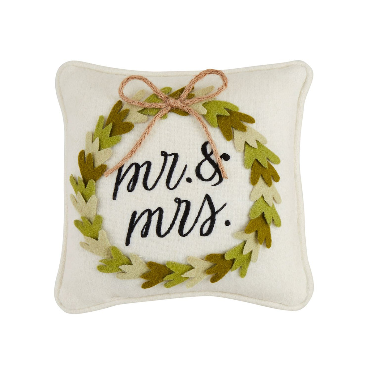 Mr & Mrs Wedding Pillow