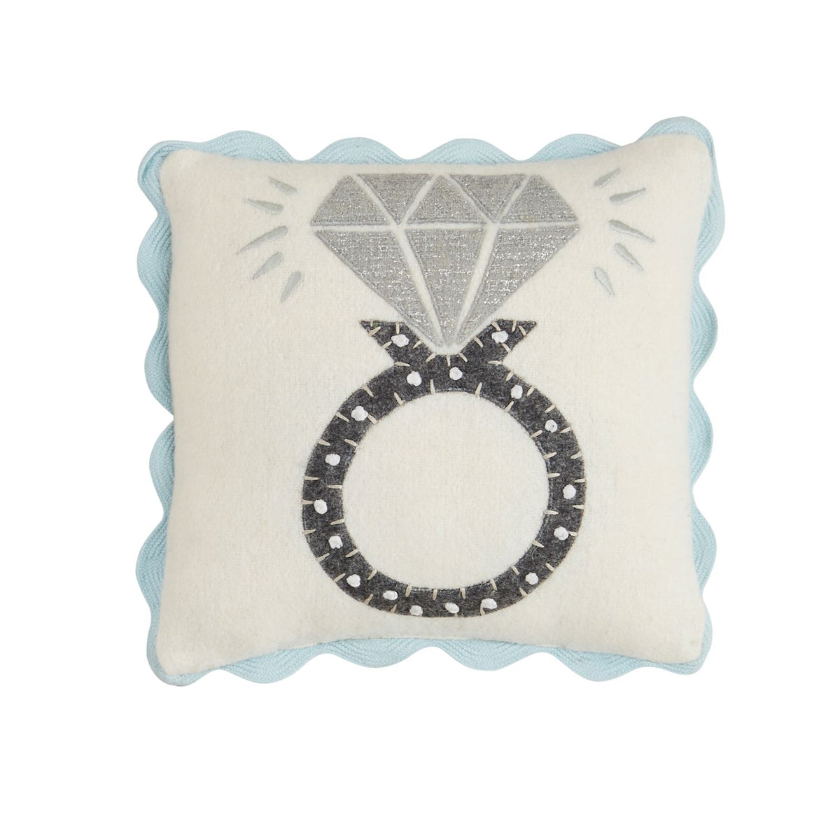 Ring Wedding Pillow