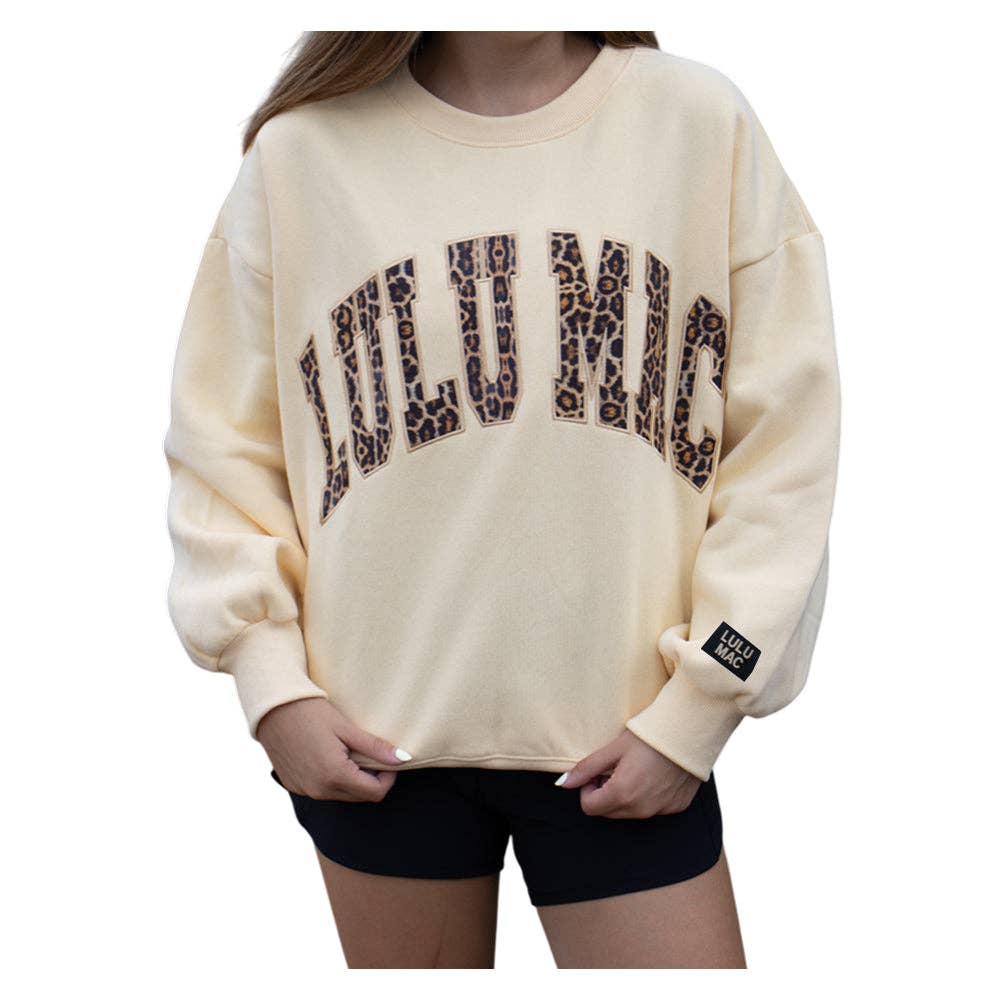 Lulu Mac Butter Leopard Sweatshirt
