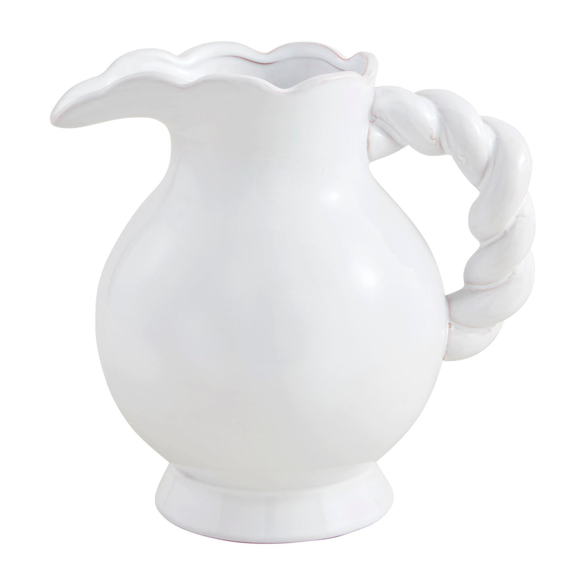 Twisted Handle Pitcher