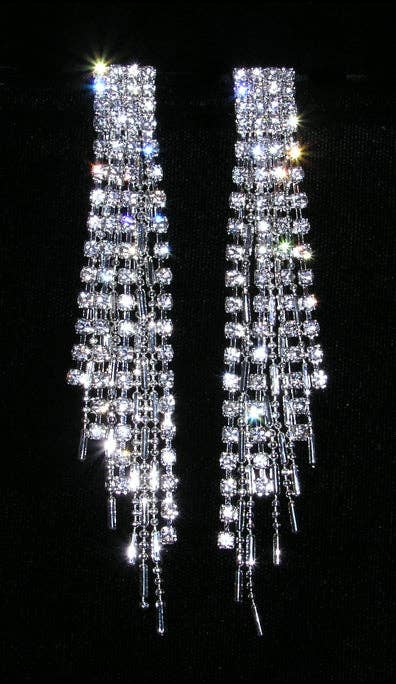 Crystal Cords Earring