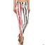 American USA Flag Patterend Capri Jeggings